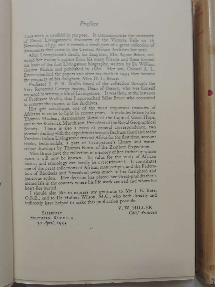 The Zambezi Expedition of David Livingstone 1858-63, Vol 1-2 Journals,Journals, Letters & Dispatches