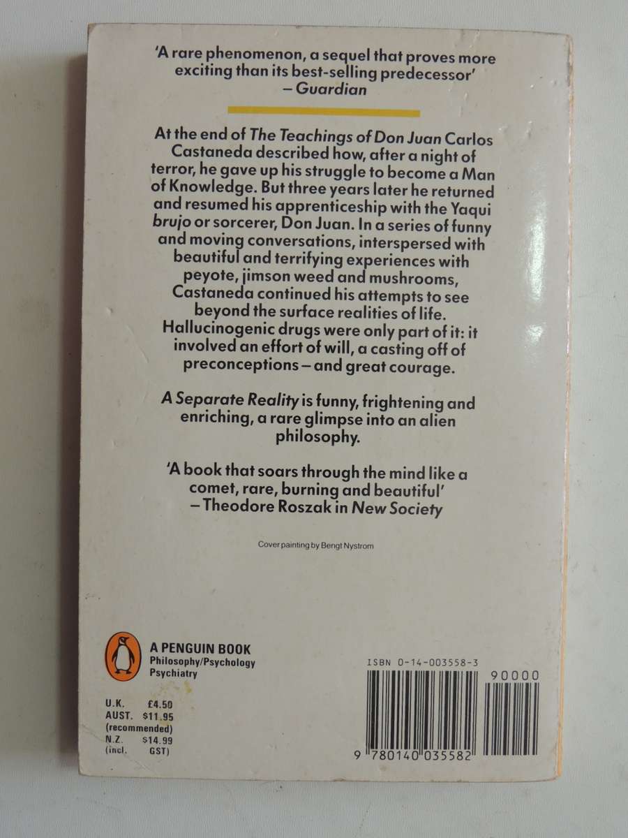 A Separate Reality - Carlos Castaneda