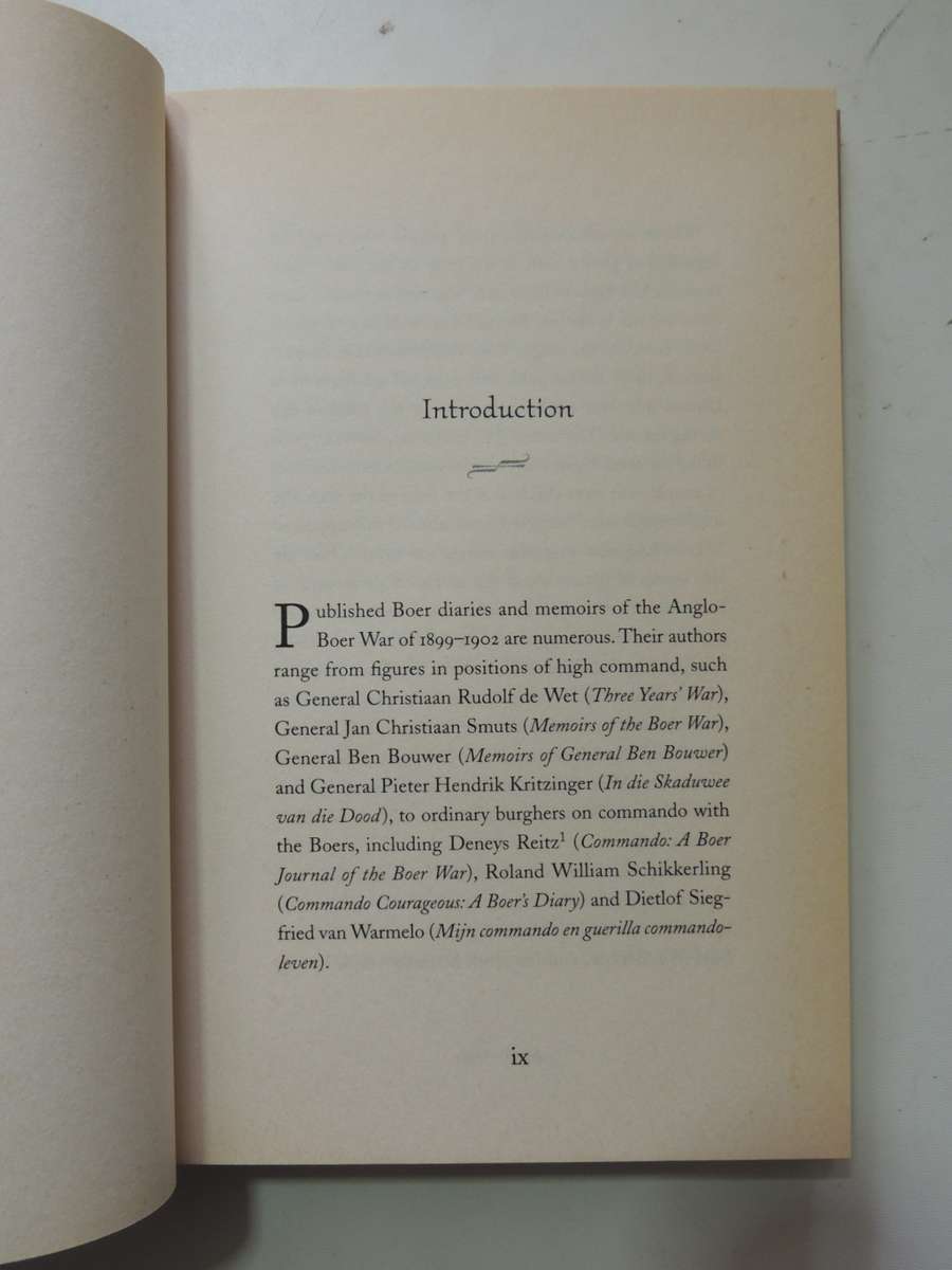 Boer Boy - Memoirs Of An Anglo-Boer War Youth - Chris Schoeman   FIRST EDITION  2010