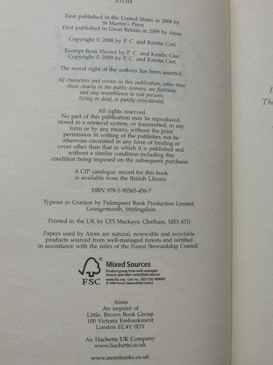 House of Night Series: UntamedPC and Kristin Cast