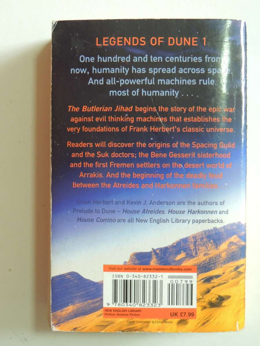 The Butlerian Jihad - Legends Of Dune 1 - Brian Herbert & Kevin J. Anderson