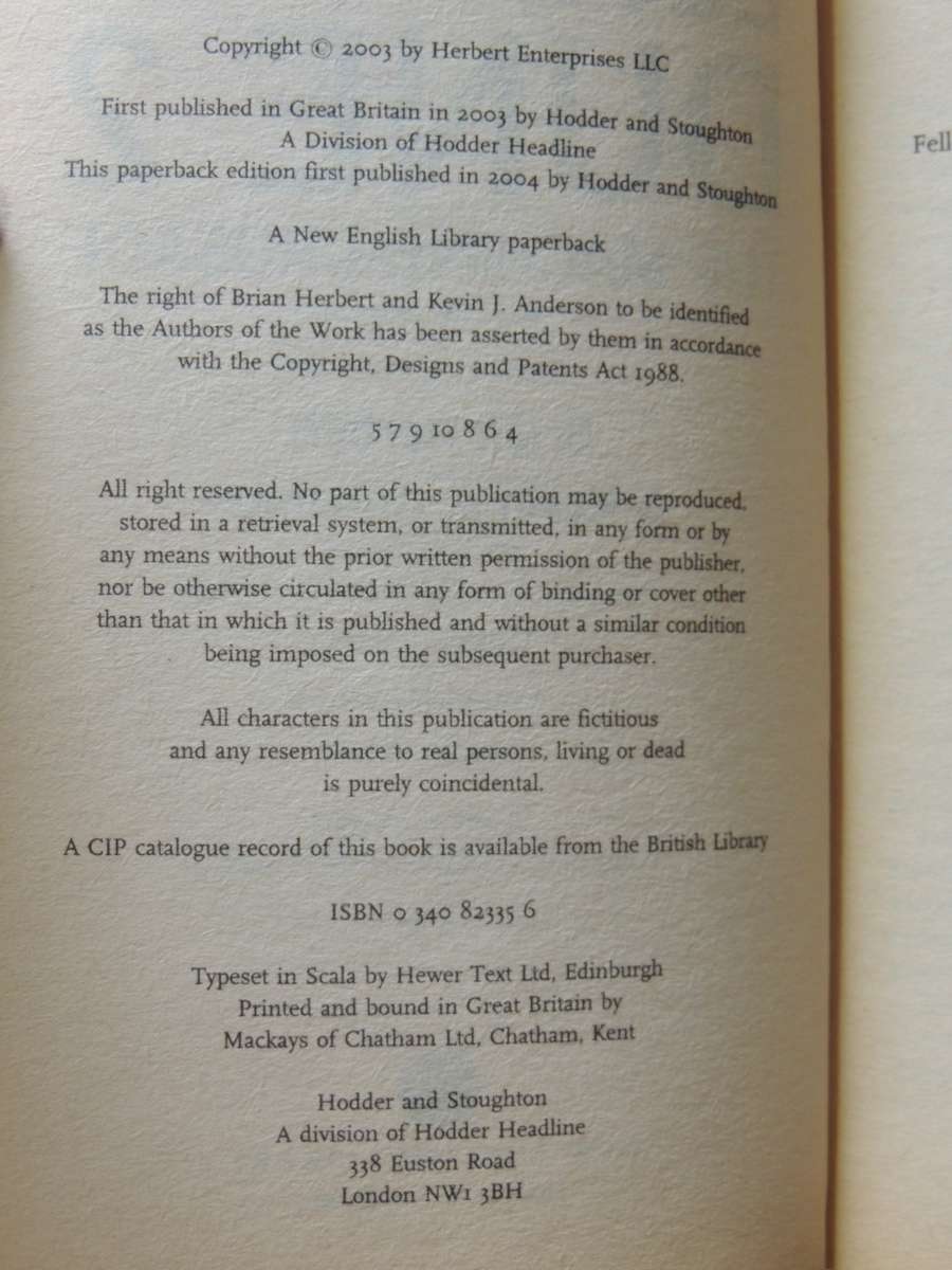 The Machine Crusade - Legends Of Dune 2 - Brian Herbert & Kevin J. Anderson