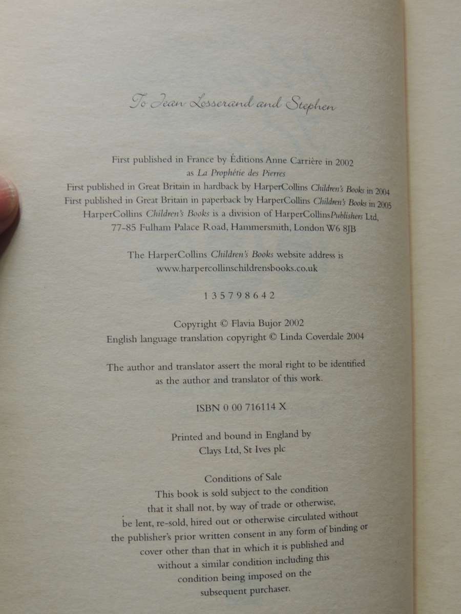 The Prophecy Of The Gems - Flavia Bujor