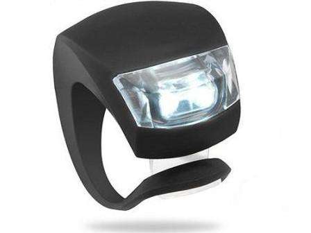 Cycling Bike Bicycle Black Silicone Beetle Frog Warning Front Light