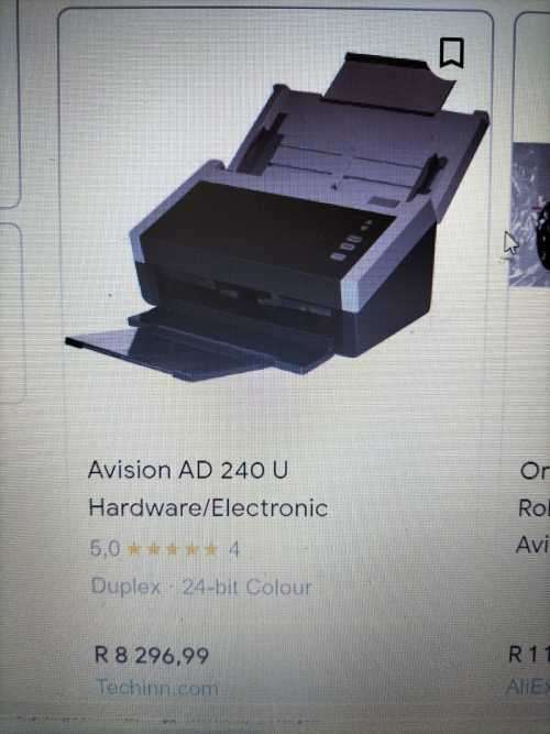*** HIGH END *** AVISION Scanner A240
