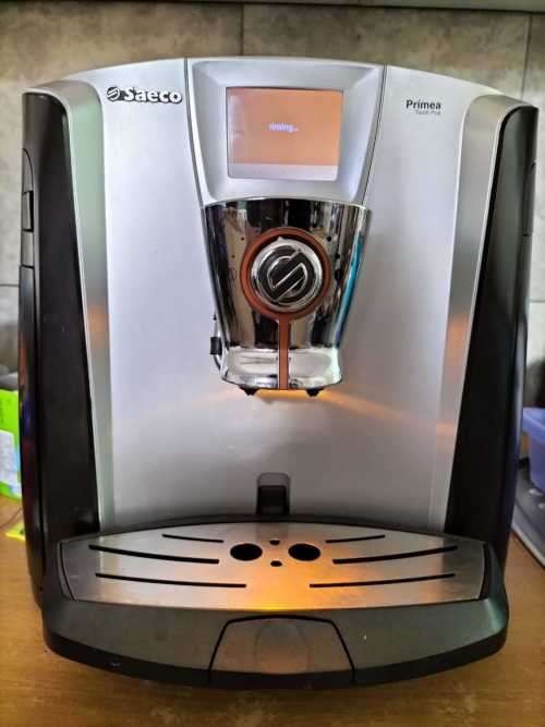 Saeco Primea touch Plus Coffee Machine with adjustable electronic cup height