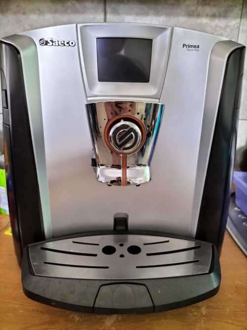 Saeco Primea touch Plus Coffee Machine with adjustable electronic cup height