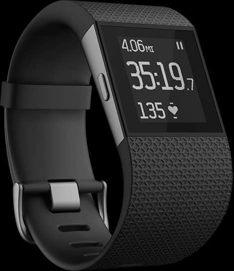 Fitbit Surge Black L
