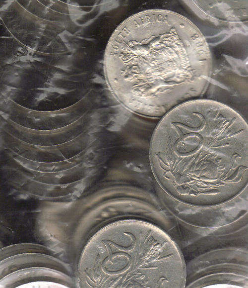 21X OLD 20C  Nickle coins ALL DATES DIFFERENT !!!1971-1990 less 1972