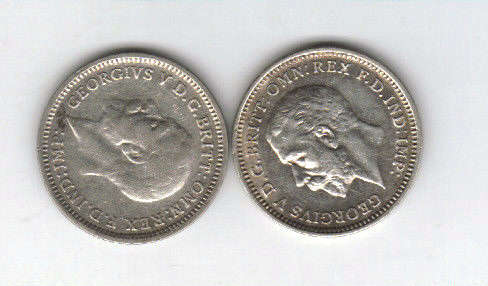 1931 AND 1934  EXCELENT DETAIL TICKEY'S
