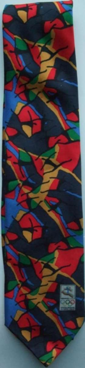 South African Olympic Team Tie - very colourful