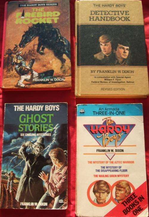 4 Hardy Boys Books