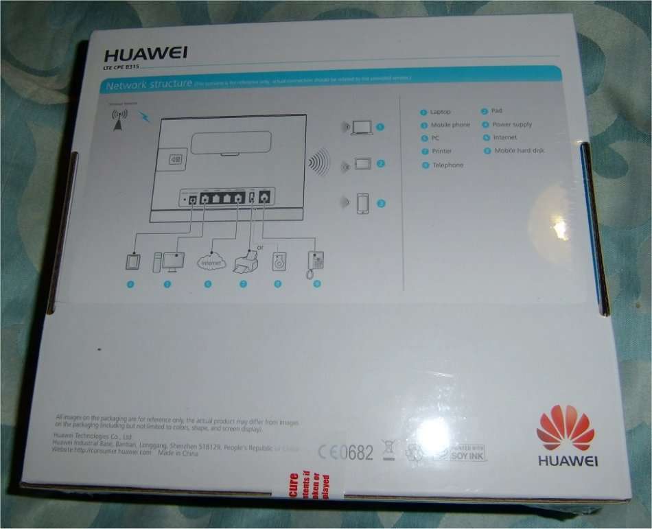 Huawei B315s-936 LTE Cat4 (150Mbps) Wireless Router supports up to 32 Devices (Brand New, Sealed)