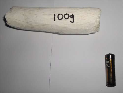 100g Whole African Dream Root: Uvuma-omhlope (Synaptolepis kirkii) - Dried, Rounded Weight Marked