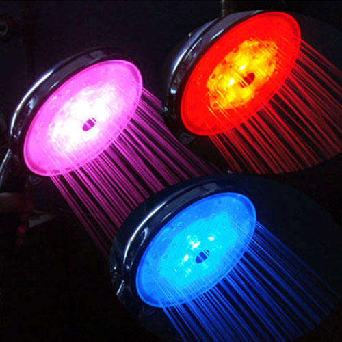 L.E.D SHOWER HEAD (watch video)