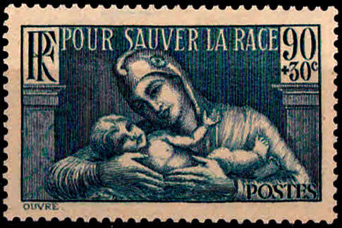 FRANCE, 1939 20 January, Charity Stamp, single issue, mint, CV +/-R 25.00 view scans