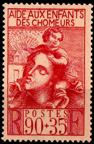 FRANCE, 1939 24 April, Charity Stamp, single issue, mint, CV +/-R 25.00 view scans