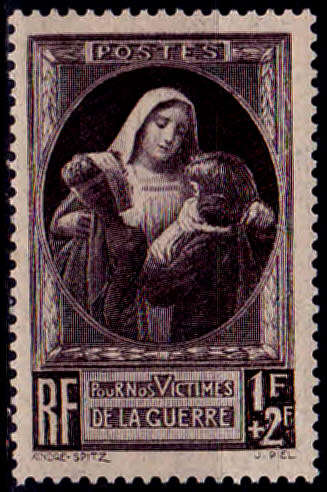 FRANCE, 1940. 12 November, Charity Stamp, single issue, mint, CV +/-R 8.00 view scans