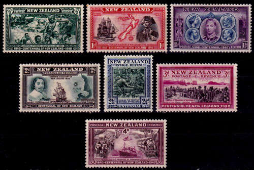 NEW ZEALAND, 1940. Proclamation. Full set