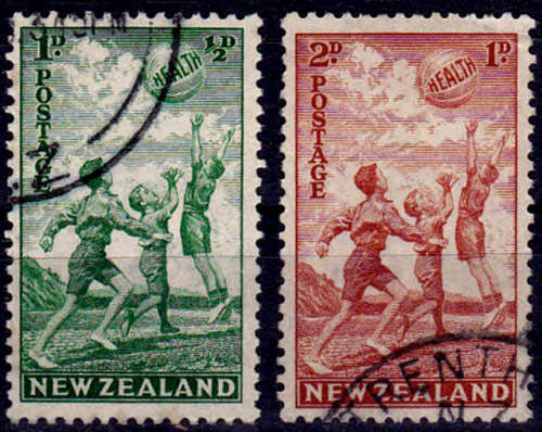 NEW ZEALAND, 1940. Health stamps. Full set