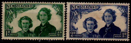 NEW ZEALAND 1944. HEALTH STAMPS, set, MH CV +/-R 10.00 view scans