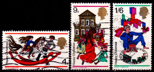 ENGLAND 1968, 25 Nov. Christmas Stamps, set, UNH, CV +/-R 15.00 view scans