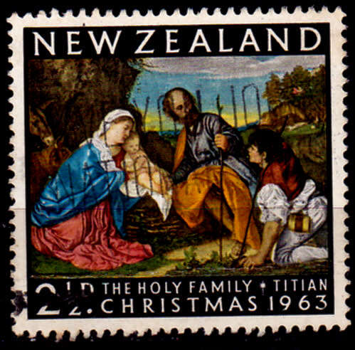 NEW ZEALAND 1963, 14 Oct. Christmas, single, UH, CV +/- R 5.00, view scans