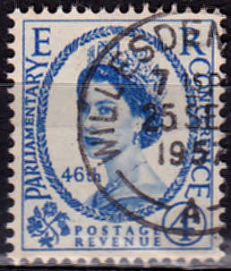 ENGLAND 1957, 12 Sept. 46th CONFERENCE, single, UH, CV+/- R 20.00 view scans