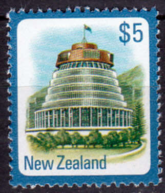 NEW ZEALAND 1981, 2 Dec. PARLIAMENT BUILDING, single, MNH, CV +/-R 105.00, view scans