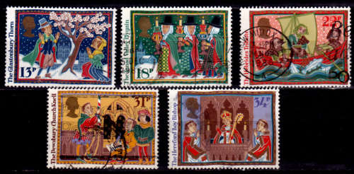 ENGLAND 1986, 18 Nov. CHRISTMAS STAMPS, set, UH, CV +/-R 65.00 view scans