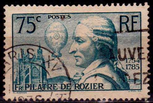 FRANCE 1936, 4 June. 150th ANNIV DEATH ROZIERS, single, UH, CV +/-R 40.00 view scans