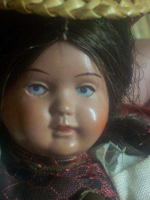 Antique SCHILDKROT TURTLE MARK GERMAN CELLULOID 15cm DOLL Rheinische