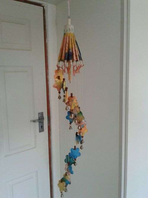 Umbrella Mobile or Wind-Chimes Flowers Style.