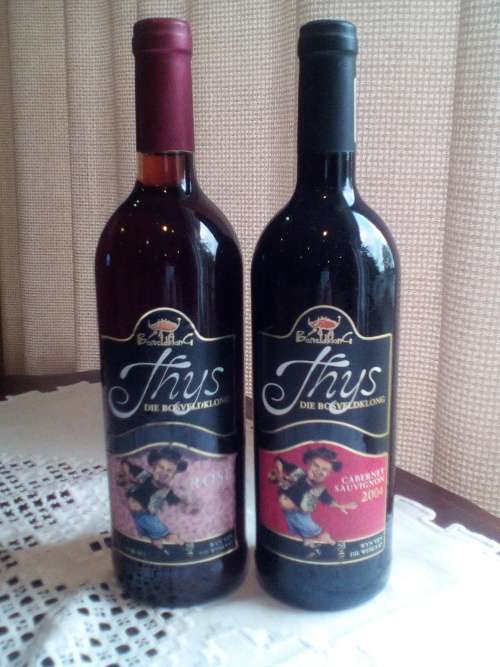2 Bottles Thys die bosveldklong Wines