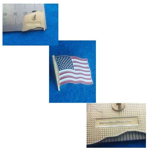 American Flag Lapel Pin