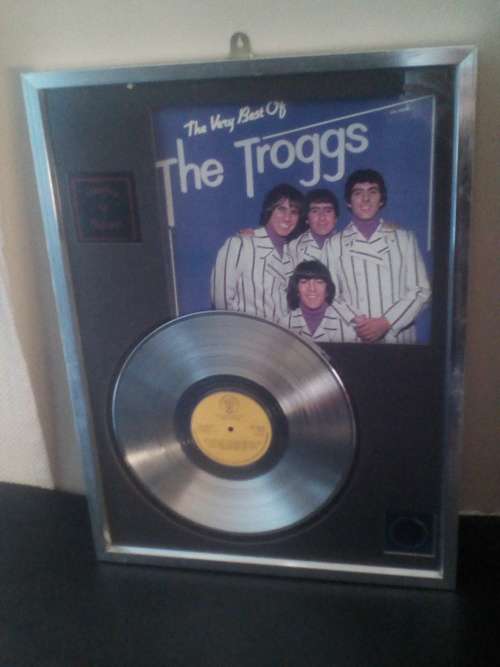 4 Framed Platinum Music Awards