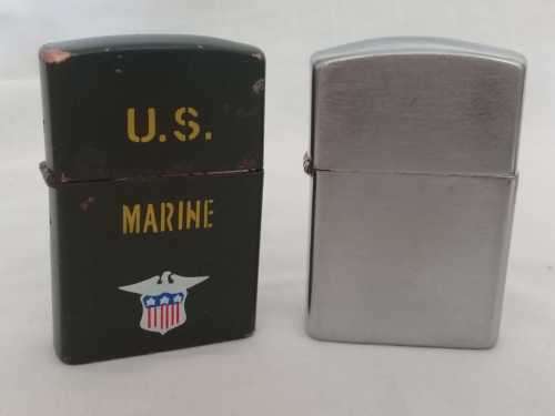 1 Zippo And 6 Zippo lookalikes