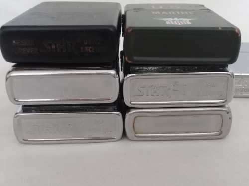 1 Zippo And 6 Zippo lookalikes