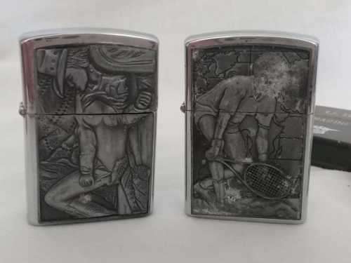 1 Zippo And 6 Zippo lookalikes