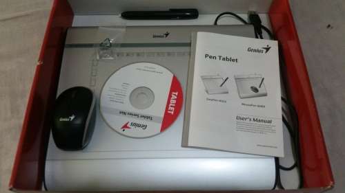 GENIUS MousePen i608X - Pen Tablet wih Cordless Mouse/Pen