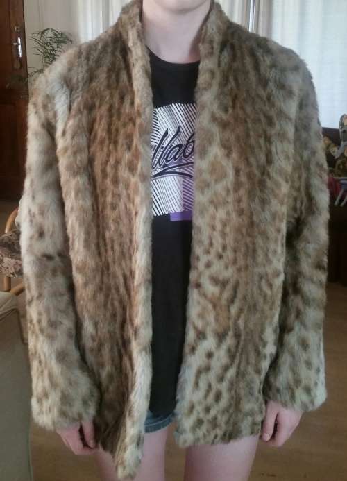 Fabulous Vintage Faux Fur Jacket