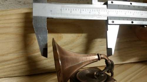 Miniature Gramophone Dollhouse Accessory and Pencil Sharpener