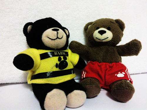 2 Build a Bear Workshop BEARS (+-12cm)