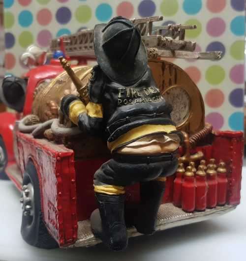 Comic Art of Guillermo Forchino - The Fire Engine (retired item)