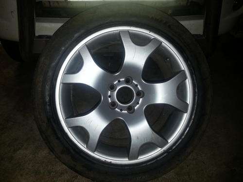 BMW X5 Mag and tyre - Only 1