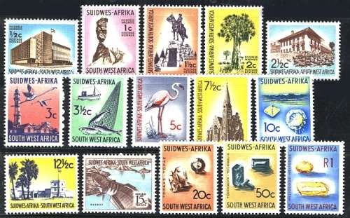 SWA. 1961 Set of 15. m/m