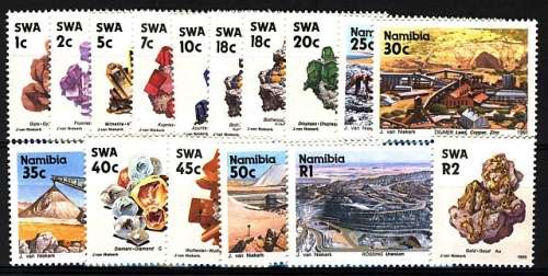 SWA. 1989 4th Definitive Issue.Set of 16. U/M