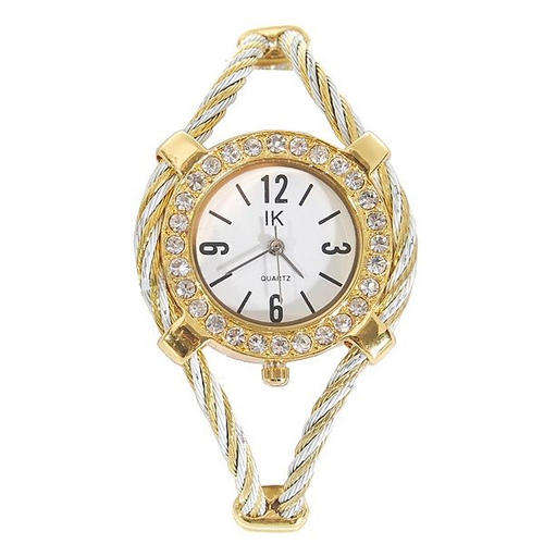 ****BEAUTIFUL****  Bracelet Style Lady's Crystal Wrist Watch