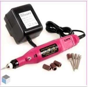 HIGH QUALITY Electric Pen-Shape Nail Drill + 6 Bit Acrylic UV GEL