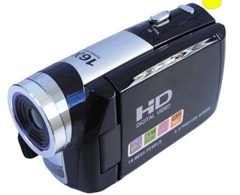 16MP HD 16x Digital Zoom 3" TFT LCD Anti-Shake Digital Video Camcorder